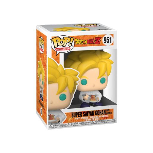 Dragon Ball Z - Super Saiyan Gohan con noodles- Figura Funko POP