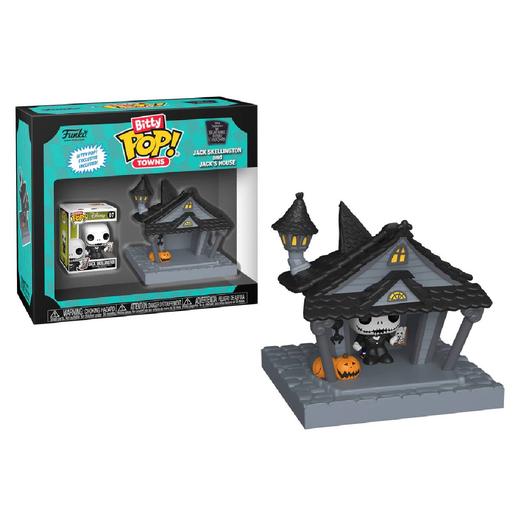 Funko Bitty Pop! Towns - Pesadelo Antes do Natal - Jack Skellington e a sua casa