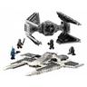 LEGO - Star Wars - Caza Colmillo Mandaloriano vs. Interceptor Tie, Juguete de Construcción con Mini Figuras 75348