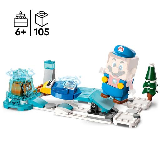 LEGO Super Mario - Conjunto de Expansão: Fato de Gelo do Mario e Mundo Gelado - 71415