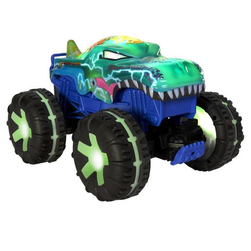 Hot Wheels - Carro Telecomandado Mega-Wrex com Luzes ㅤ