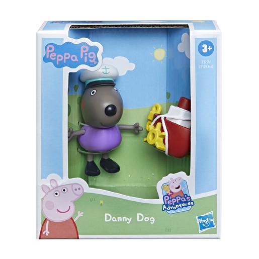 Porquinha Peppa - Figura Peppa e o cão Danny