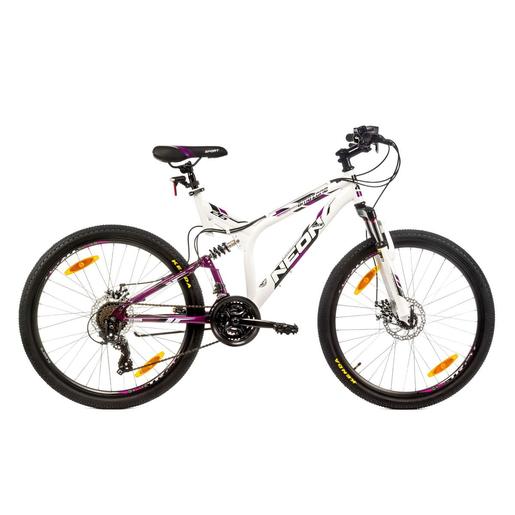 Bicicleta MTB NEON Amazone V1 branca