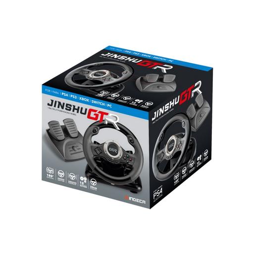 Volante Jinshu GTR para videoconsolas Multiplataforma