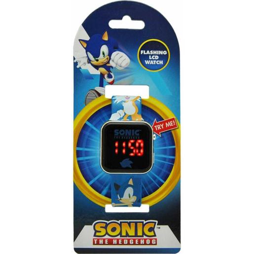 Sega - Sonic the Hedgehog - Reloj LED Sonic The Hedgehog ㅤ