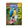 LEGO - Loro exótico, pez y rana: construcción y juego creativo 3 en 1  31136