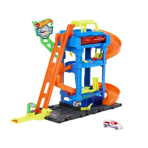 Hot Wheels - Tunel Lavado em Espiral Hot Wheels ㅤ