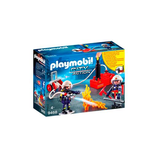 Playmobil - Bombeiros com Bomba de Água - 9468