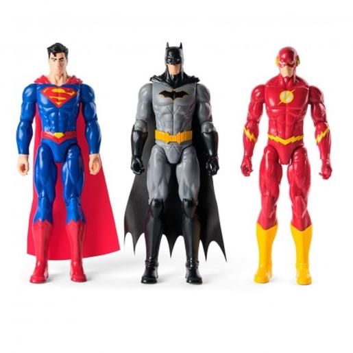 DC Cómics - Batman - Pack 3 figuras de ação de 30 cm ㅤ