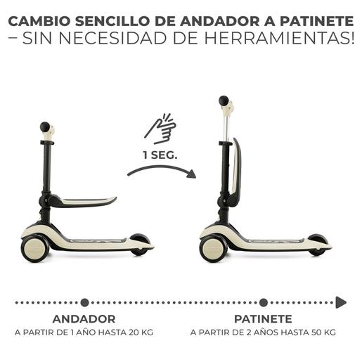 Kinderkraft - Trotinete Tri-scooter Halley Branco