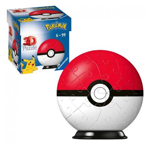 Ravensburger - Pokemon - Pokeball Classic Puzzle 3D (varios modelos)