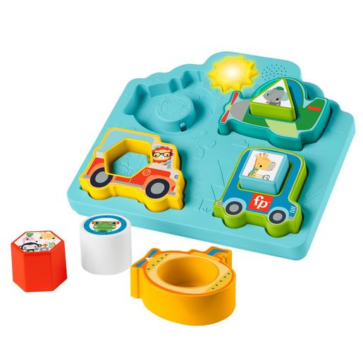 Fisher Price - Puzzle de Veículos com Formas ㅤ