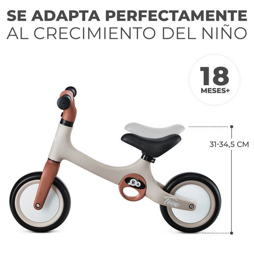 Kinderkraft - Bicicleta de equilibrio Tove Bege