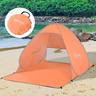 Outsunny - Tenda Pop Up praia Laranja