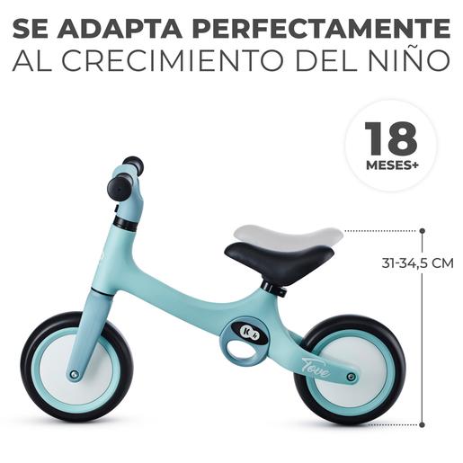 Kinderkraft - Bicicleta de equilibrio Tove Azul