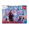 Ravensburger - Frozen - Pack Puzzles 3x49 Piezas Frozen 2