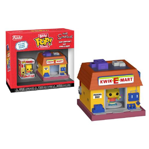 Funko Bitty Pop! Towns - Os Simpsons - Bart Simpson e Kwik-E-Mart