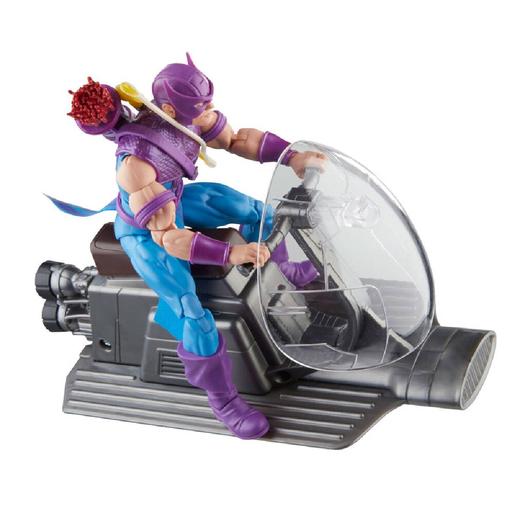 Marvel - Hawkeye con vehículo Sky-Cycle