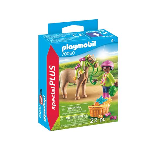 Playmobil - Menina com Pónei - 70060