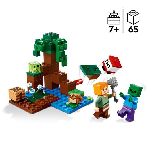 LEGO Minecraft - A Aventura no Pântano - 21240