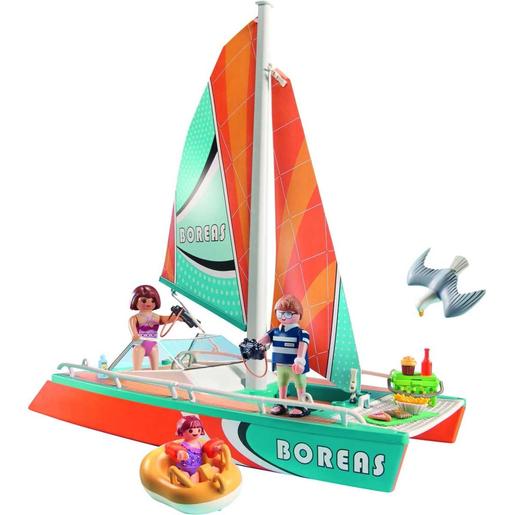 Playmobil - Catamarã Family Fun Playmobil 71043 ㅤ