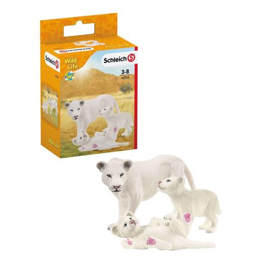 Schleich - Leona con cahorros