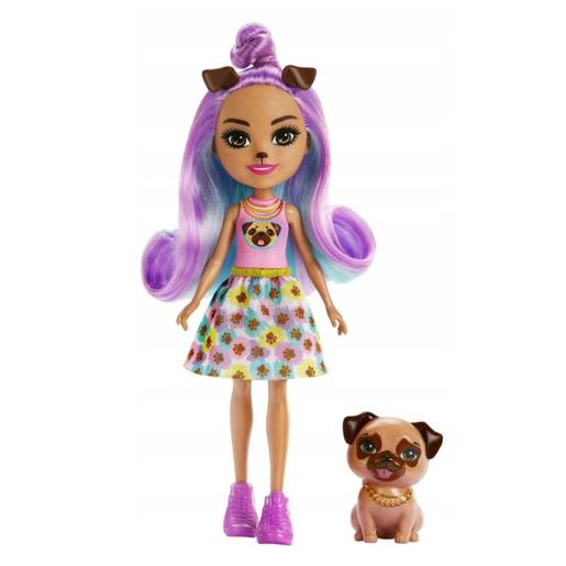 Enchantimals - Penna Pug e Trusty - Pack City Tails Main Street