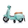 Mini Vespa verde oliva 6V