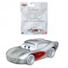 Mattel - Cars - Vehículo deportivo plateado tipo Rayo McQueen ㅤ