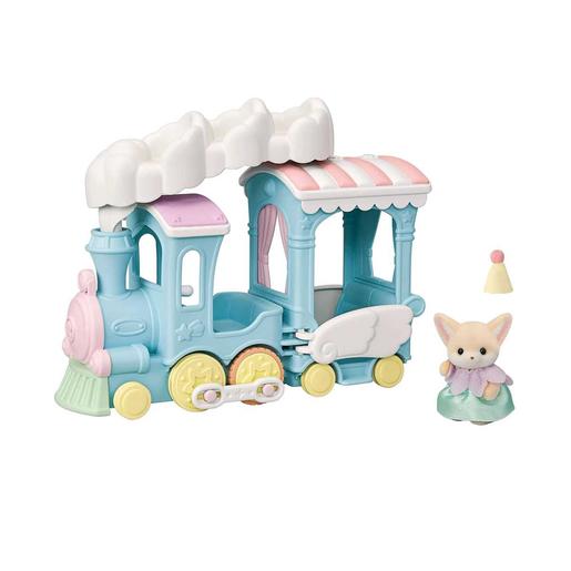 Sylvanian Families - Comboio Arco-íris de Nuvens para Casa de Bonecas e Conjunto de brinquedos  5702