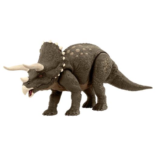 Jurassic World - Habitat Defender Triceratops Figura de Ação do Mundo Jurássico
 ㅤ