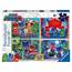 Ravensburger - PJ Masks - Pack 4 puzzles 42 peças