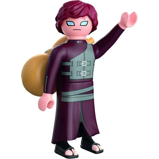 Playmobil - Jogo criativo Playmobil Naruto Shippuden estilo Gaara com 4 peças e acessórios ㅤ