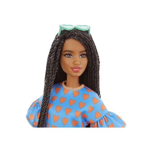 Barbie - Muñeca Fashionista - Conjunto corazones