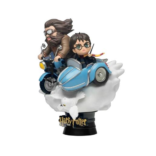 Harry Potter - Hagrid e Hedwig - Figura dstage