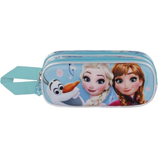 Disney - Frozen - Estojo Portatudo Duplo 3D ㅤ