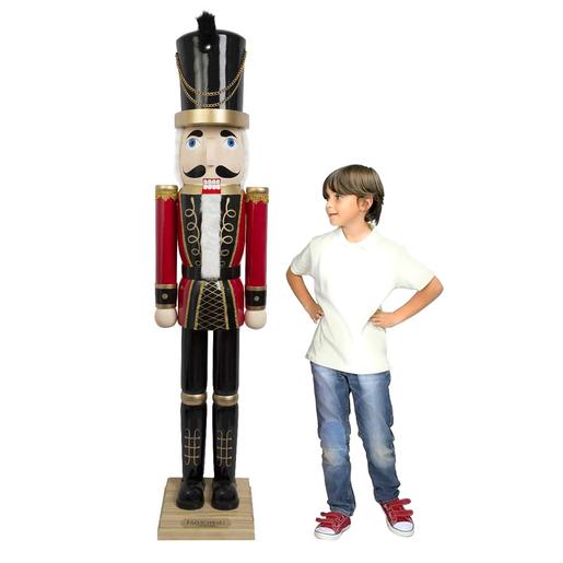 FAO Schwarz - Quebra-nozes Príncipe em Madeira 177 cm