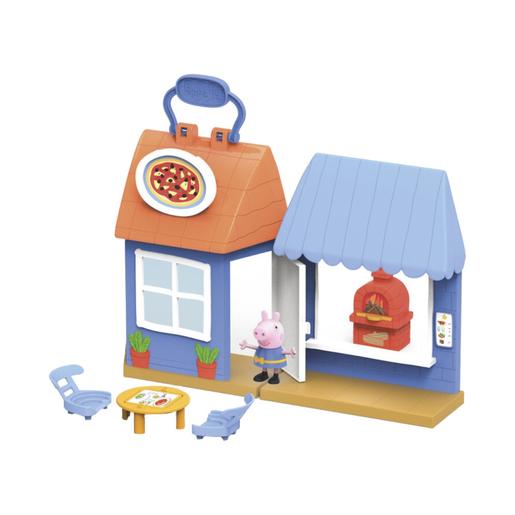 Porquinha Peppa - A pizzaria da Porquinha Peppa - Maleta com figura e acessórios