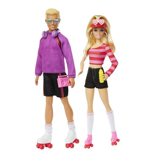 Barbie e Ken Patinadores com Acessórios ㅤ