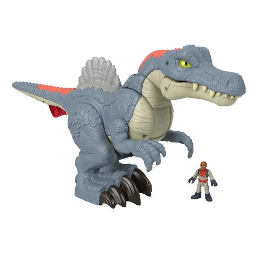 Imaginext - Jurassic World - Dinossauro de brinquedo grande com luzes, figura para crianças ㅤ