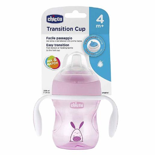 Chicco - Vaso transición Rosa 200 ml (varios modelos)