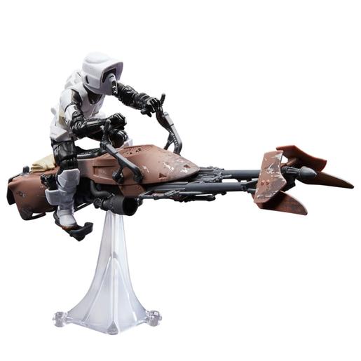 Star Wars - Figura Speeder Bike y Scout Trooper - The Vintage Collection