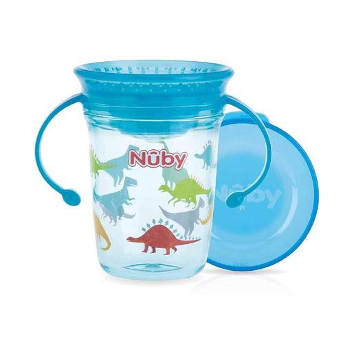 Nuby - Copo mágico 360º feito com tritan - Aqua