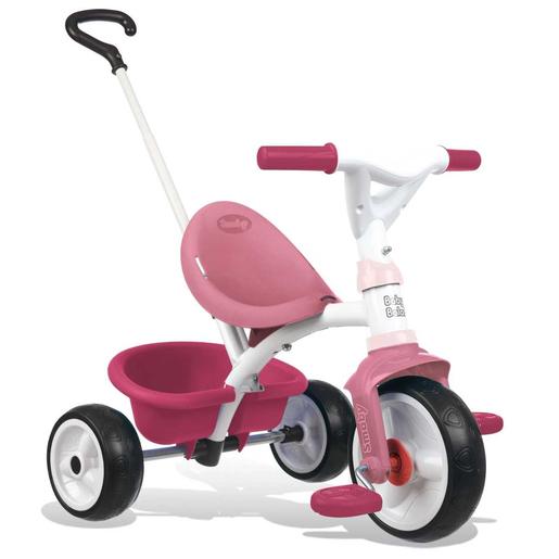 Smoby - Triciclo Evolutivo Be Move em Metal, Cor Rosa - 68 x 52 x 52 cm ㅤ