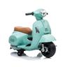 Mini Vespa verde oliva 6V