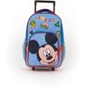 Disney - Mickey Mouse - Mochila Trolley Azul com a Magia do Mickey Mouse 24x36x12cm