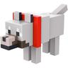 Mattel - Figura articulada de ação Minecraft Lobo Domesticado ㅤ