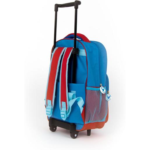 Disney - Mickey Mouse - Mochila Trolley Azul com a Magia do Mickey Mouse 24x36x12cm