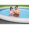 BestWay - Piscina desmontable autoportante redonda Fast Set 457x84 cm con depuradora ㅤ