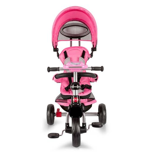 Triciclo New Ranger deluxe rosa con luz y sonidos